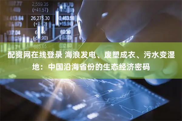 配资网在线登录 海浪发电、废塑成衣、污水变湿地：中国沿海省份的生态经济密码
